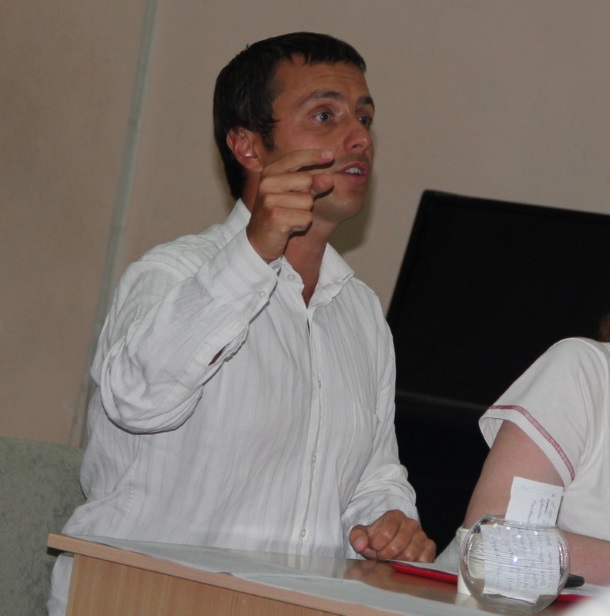 ДемАльянсівець Олександр ГЕРАСИМОВ звітує перед громадою Боярки